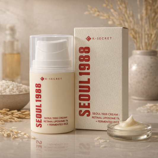 K-SECRET Seoul 1988 Cream (Retinal Liposome 1% + Fermented Rice)